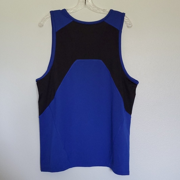 Champion Blue & Black Tank Top - L - Picture 6 of 8